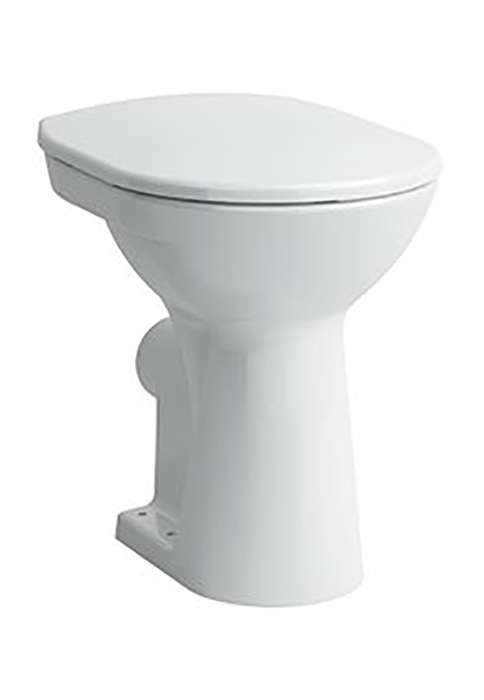 2595-5_2 Laufen 2595.5 Stand-Tiefspül-WC PRO weiss Abgang waagrecht erhöht