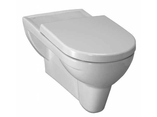 2095-3 Laufen 2095.3 Wand-Flachspül-WC Pro Ausladung 70cm weiss verlängert