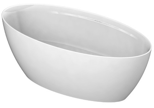 Freihstehwanne-Round Freistehende Badewanne,freistehend, Mineralgußwanne